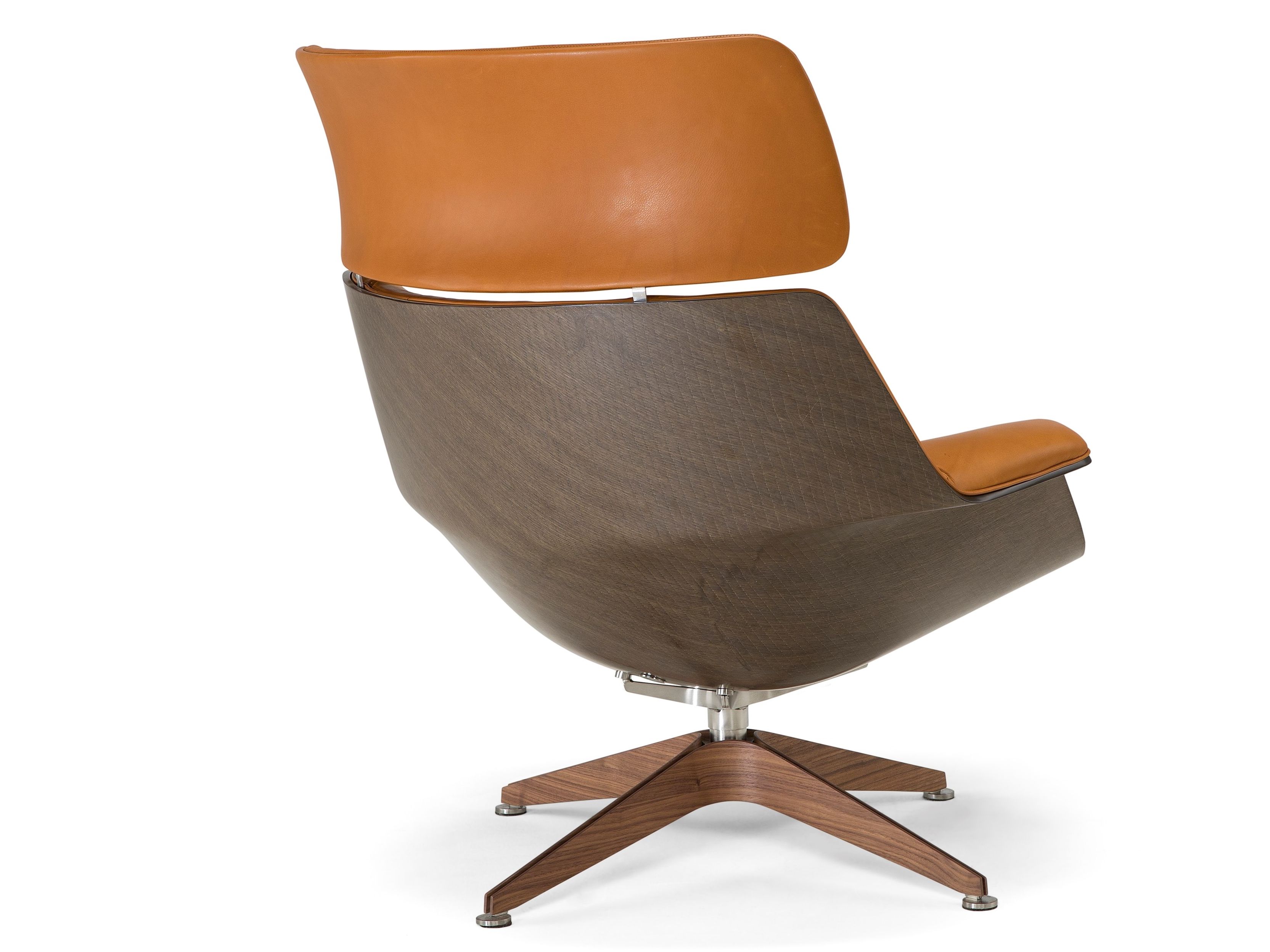 Спицевое вращающееся кресло с высокой спинкой Amura Coach ARCH-00090811 - Вид №7