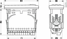 Danfoss EKC 202x EKC 202D Контроллер испарителя и уровня 084B8536  - Вид №36