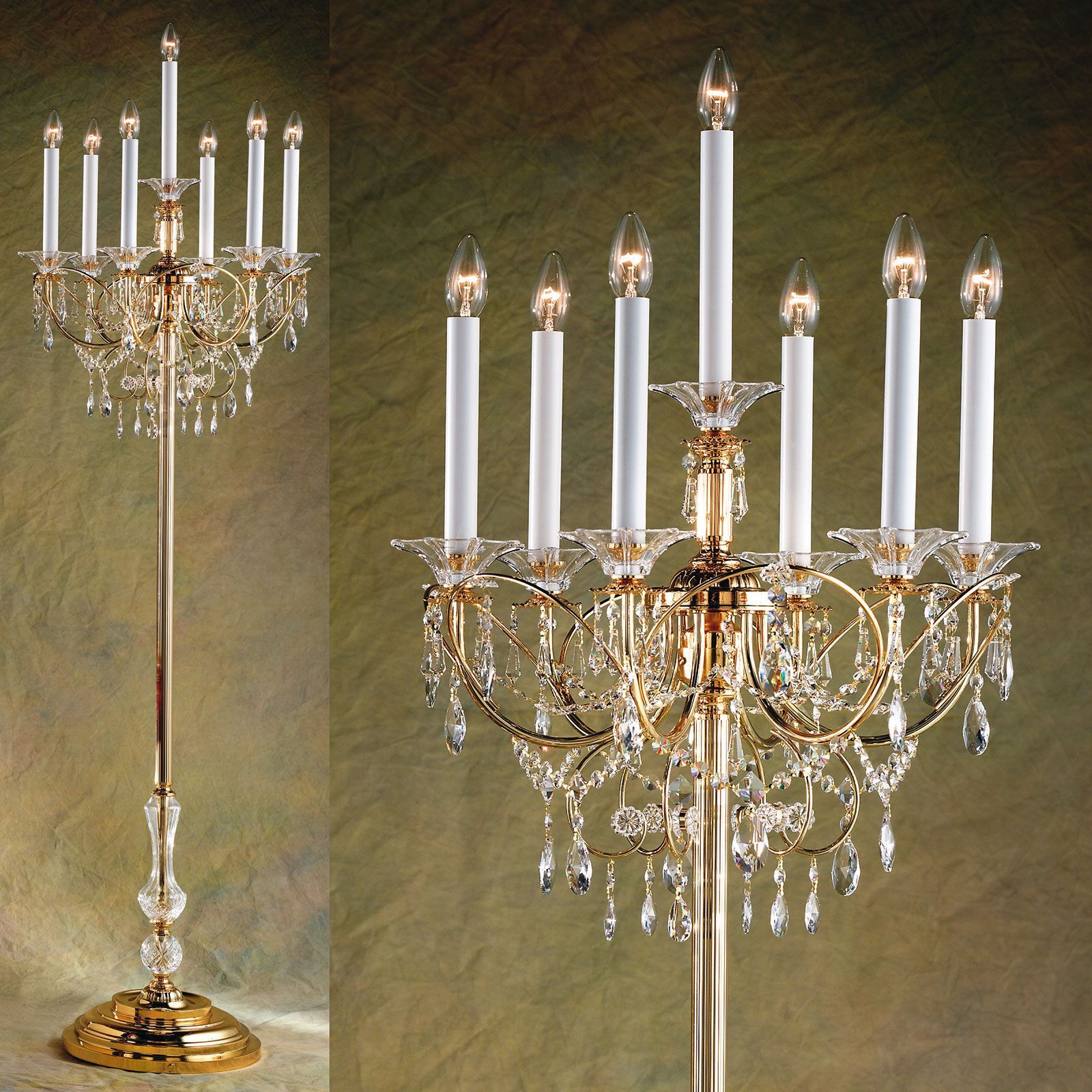 Напольная лампа с кристаллами Swarovski® Orion Katharina ARCH-00139755 - Вид №1