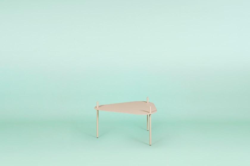 Giacopini Треугольный металлический журнальный столик Bea sun-id-1465581 - Вид №4