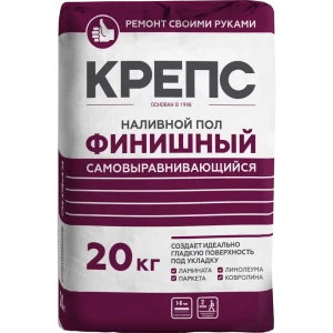 Ровнитель для пола Крепс Финишный 20 кг