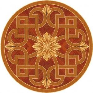 Художественный паркет Da Vinci Розетка 26-226 Дуб Селект (Гладкая) х1000диаметр мм.