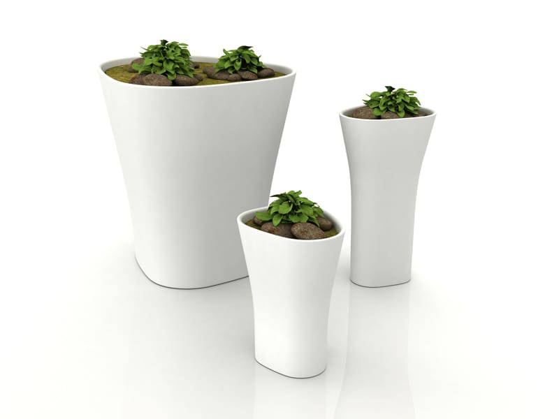 Садовый горшок из смолы Vondom Bones ARCH-00127345 - Вид №5