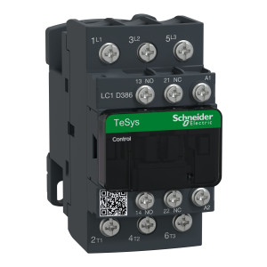 LC1D386F7 Контактор LC1D 3P 38А 440/110В AC 18.5кВт Schneider Electric TeSys
