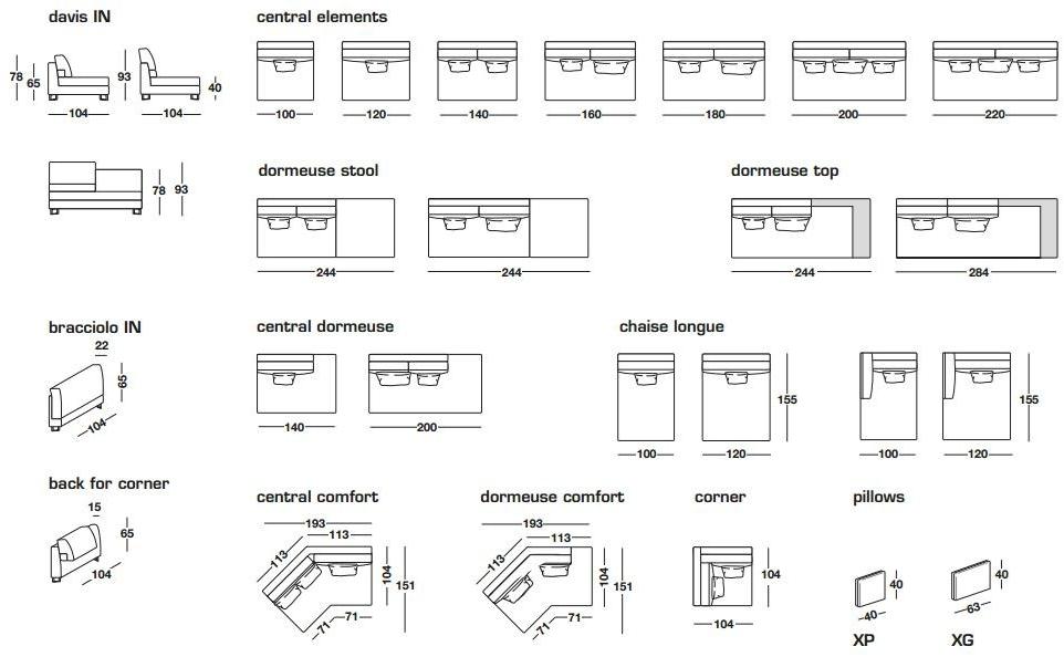 Frigerio Salotti Секционный кожаный диван Davis sun-id-1465670 - Вид №4