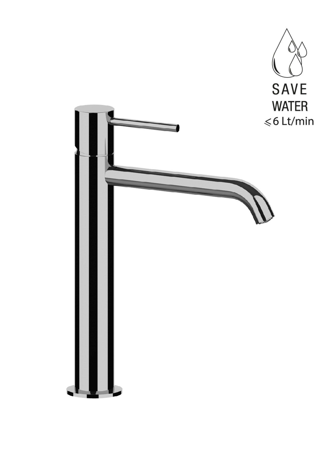 Однорычажный смеситель для раковины Rubinetterie Frattini Pepe XL ARCH-00073877 - Вид №1