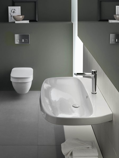 YXXH01 Умывальник на одно отверстие Abito 100 Hatria 