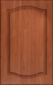Фасады для кухни Классика Фрезеровка «Классика двойная» Вишня Манхэттен №39