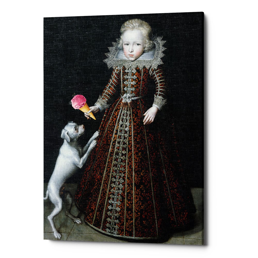 30101919 Арт-портрет «Ульрих Датский» (холст, галерейная натяжка) Object Desire 