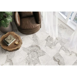 Глазурованный керамогранит Alma Ceramica Patagonia Ice 04 60x60 см 1.8 м² матовый цвет бежевый