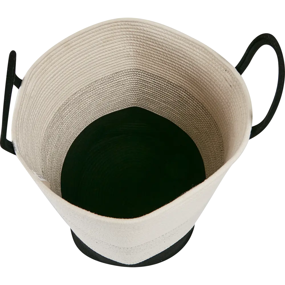 Корзина для белья Swensa Asta 72.2 л цвет молочно-черный STLM-2056967 - Вид №2