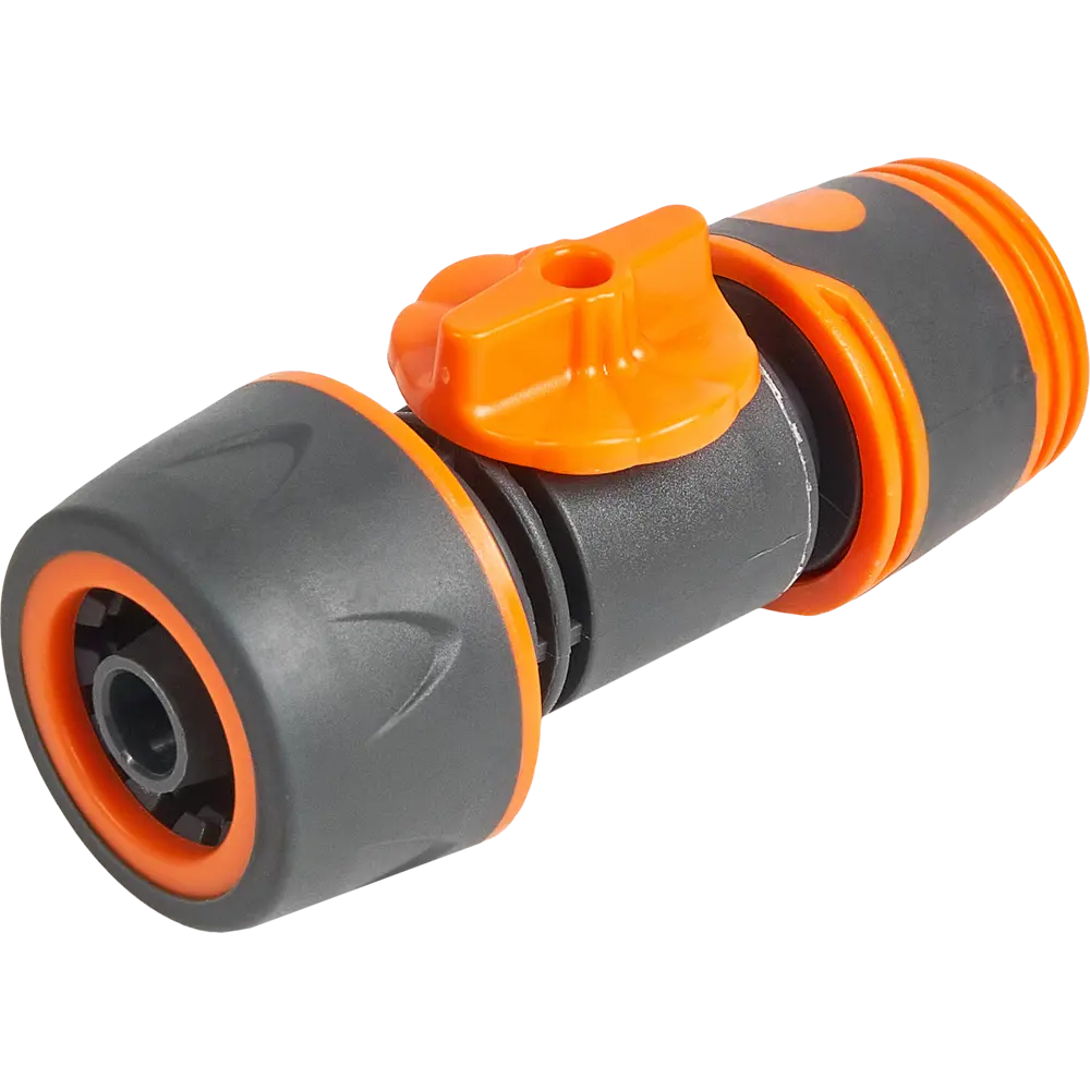 Коннектор с краном для шланга Belamos 5003Е 1/2" STLM-2156432