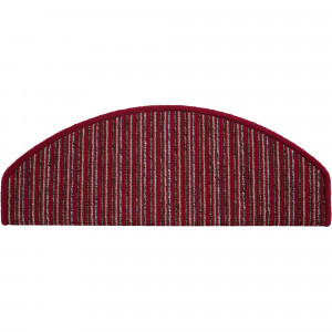 82375922 Коврик для ступеней «Praga Step» 24x65 см полипропилен цвет красный