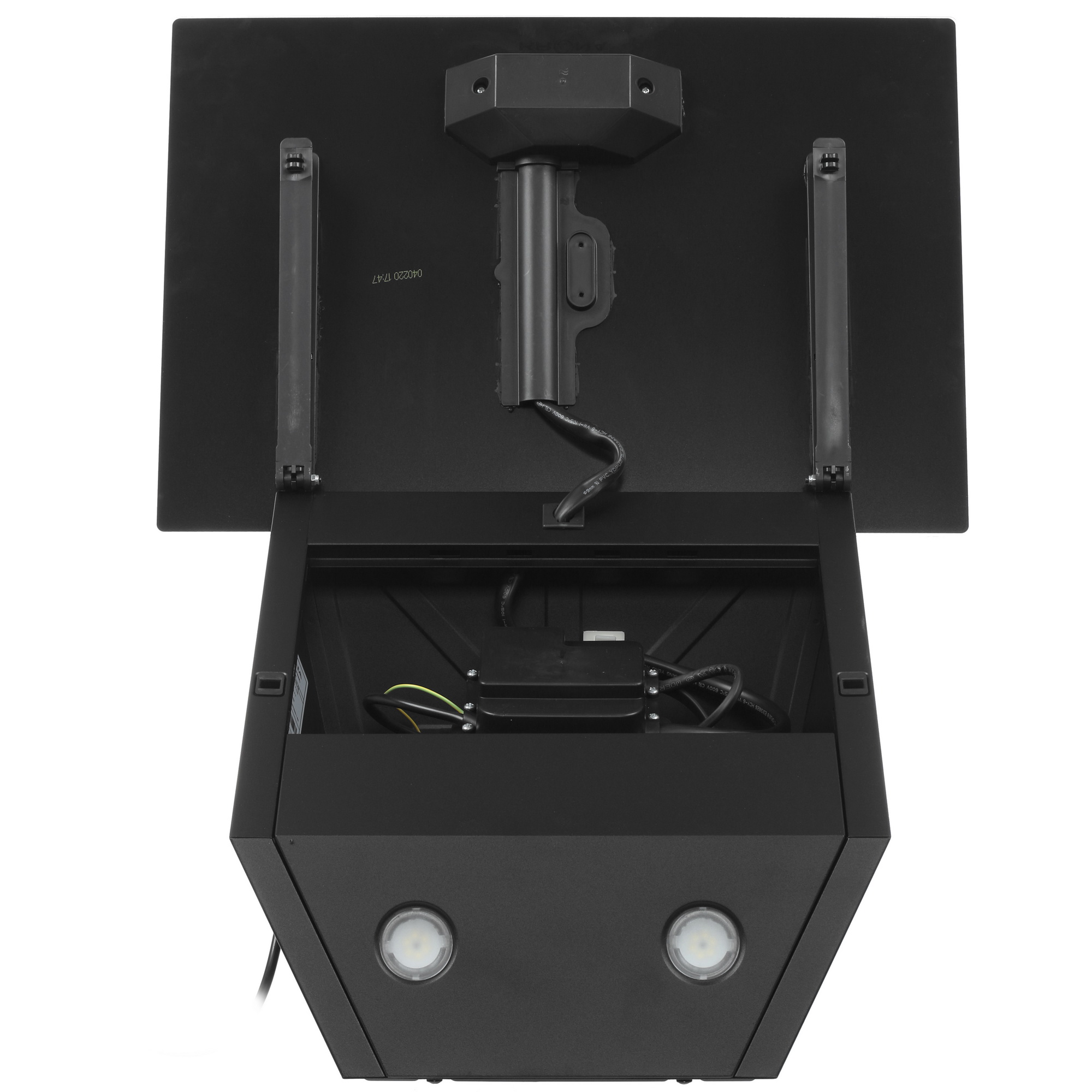 1611851 Вытяжка наклонная KRONA GABRIELE 500 black PB черный STDN-0083459 - Вид №8