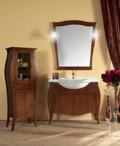 8939 Tifernoit Композиция для ванной в цвете блонд орех Bagno