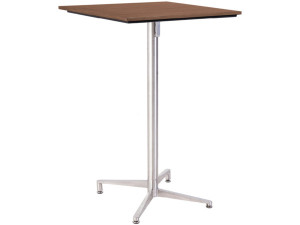76.00.0077 Стол Victory высокий Tradition Resysta sumatra 70 × 70 + каркас стола высокий складной из нержавеющей стали Mbm