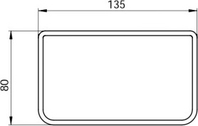 35041D-BP Бумагодержатель ACCESSORIES подвесной с полкой цвет черный матовый LANGBERGER Accessories, BLACK EDITION - Вид №2