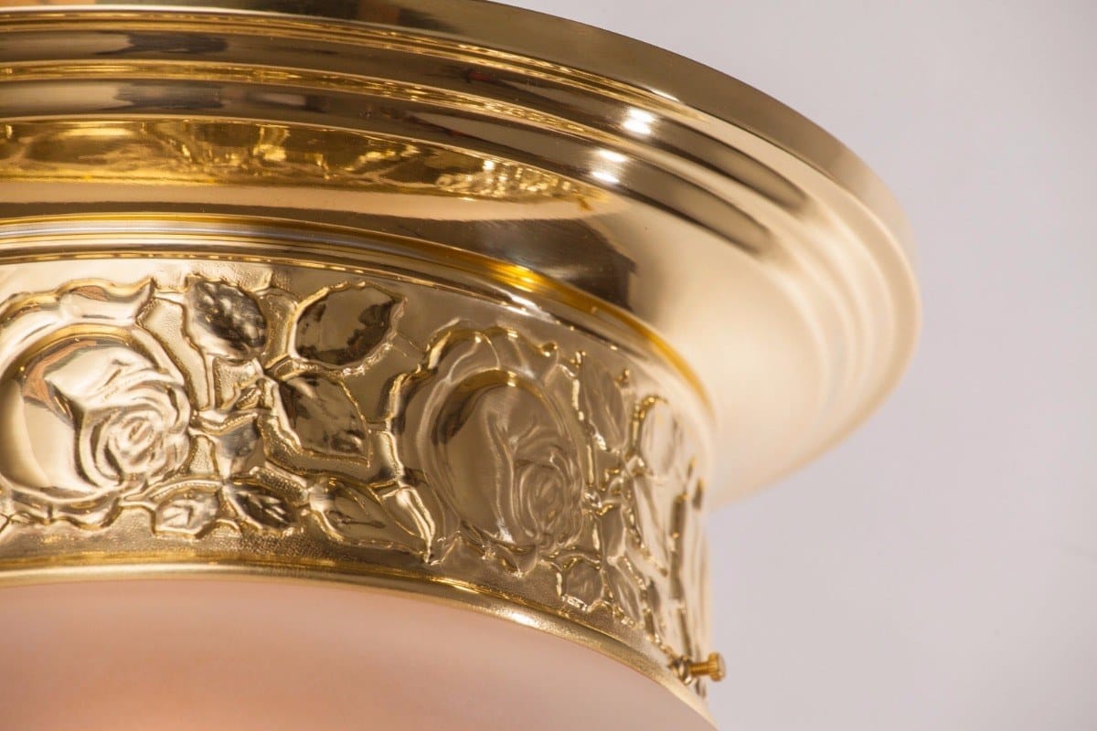 Латунный потолочный светильник Patinas Lighting PECS ARCH-00076160 - Вид №7