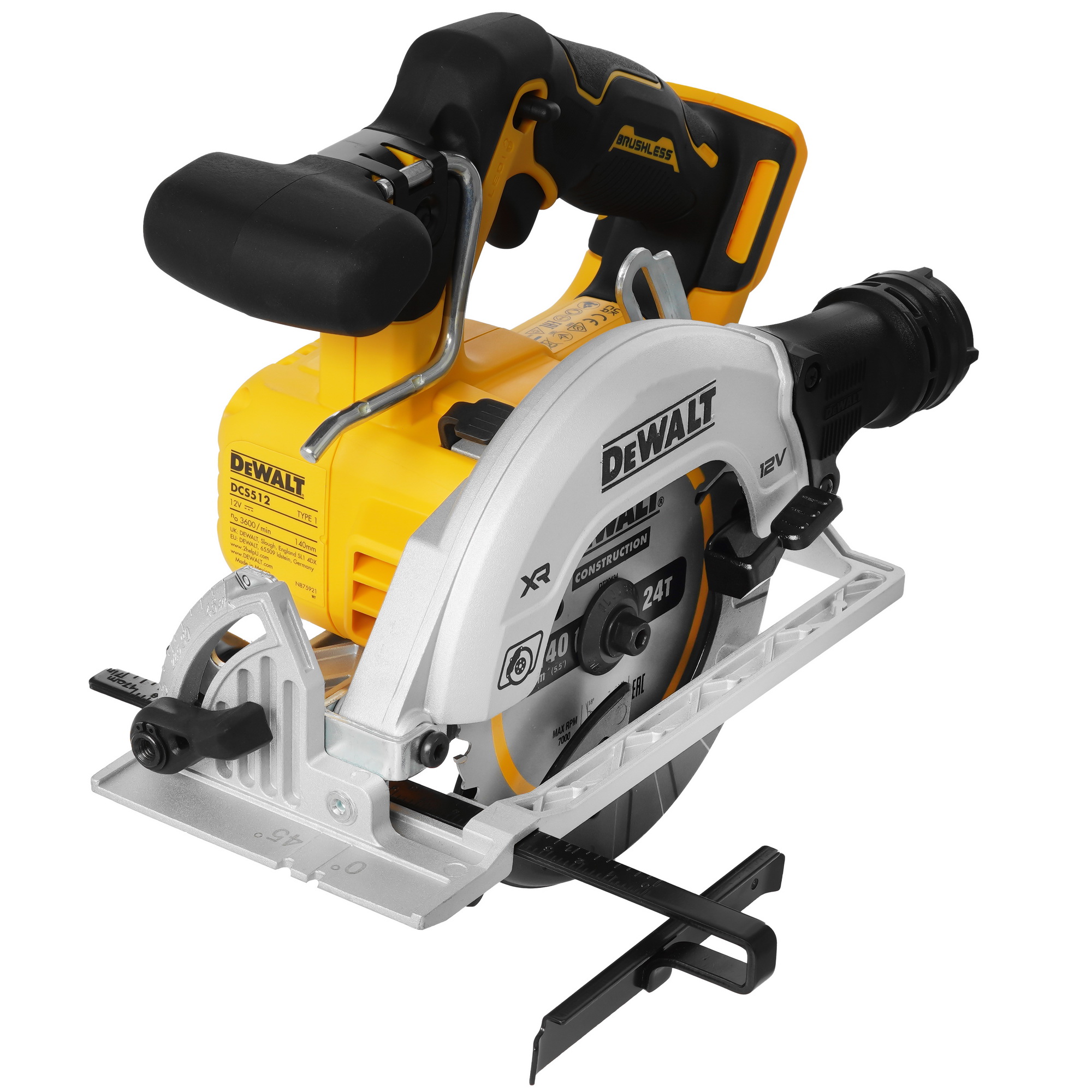 Пила дисковая DeWALT DCS512N XR 10.8/12V 5437907 STDN-0116049