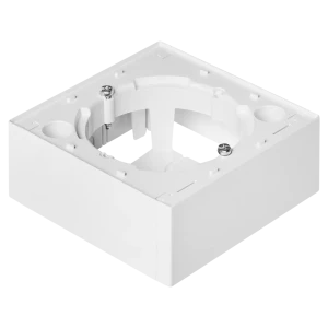 Монтажная коробка под выключатель или розетку Systeme Electric AtlasDesign 85x85 мм IP20 цвет белый