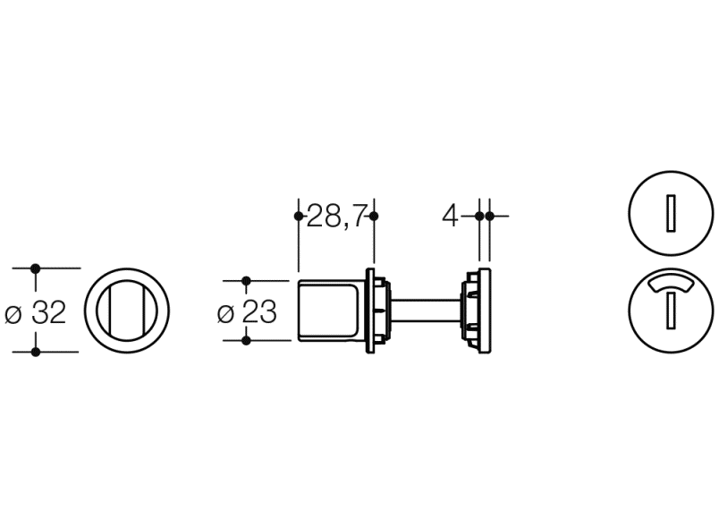 306PBMNR туалетная розетка HEWI System 111 | Polyamid  - Вид №7