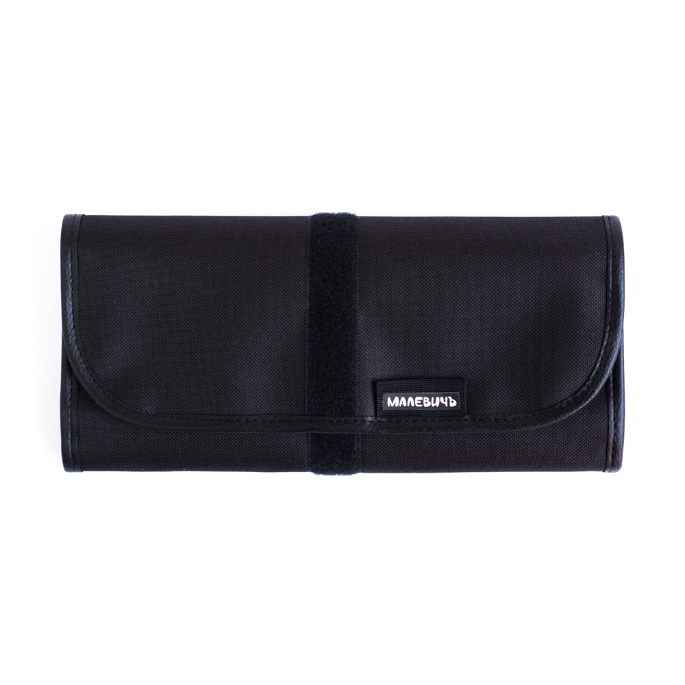 195005 Скрутка для хранения кистей черная Малевичъ 