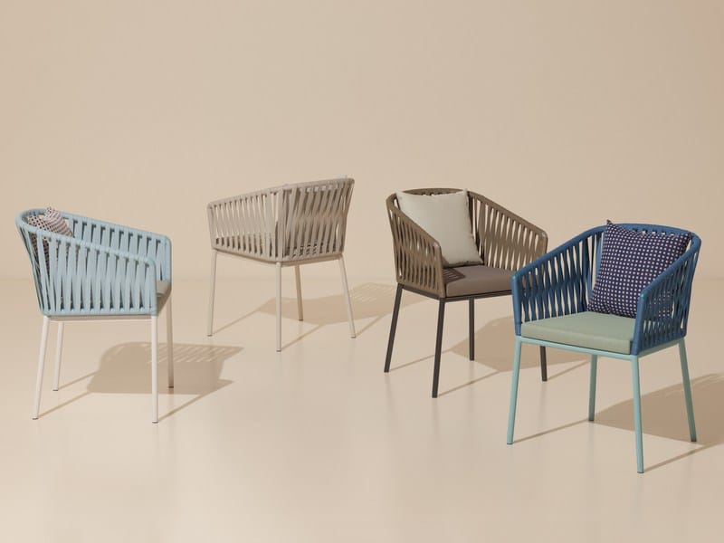 Тканевый садовый стул Kettal Bitta ARCH-00012286 - Вид №1