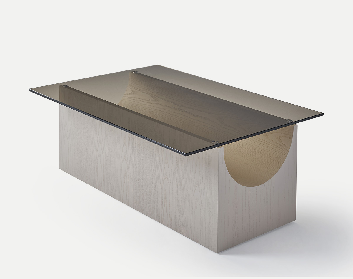 095446 Столик дерево/стекло SANCAL Vestige - Вид №1