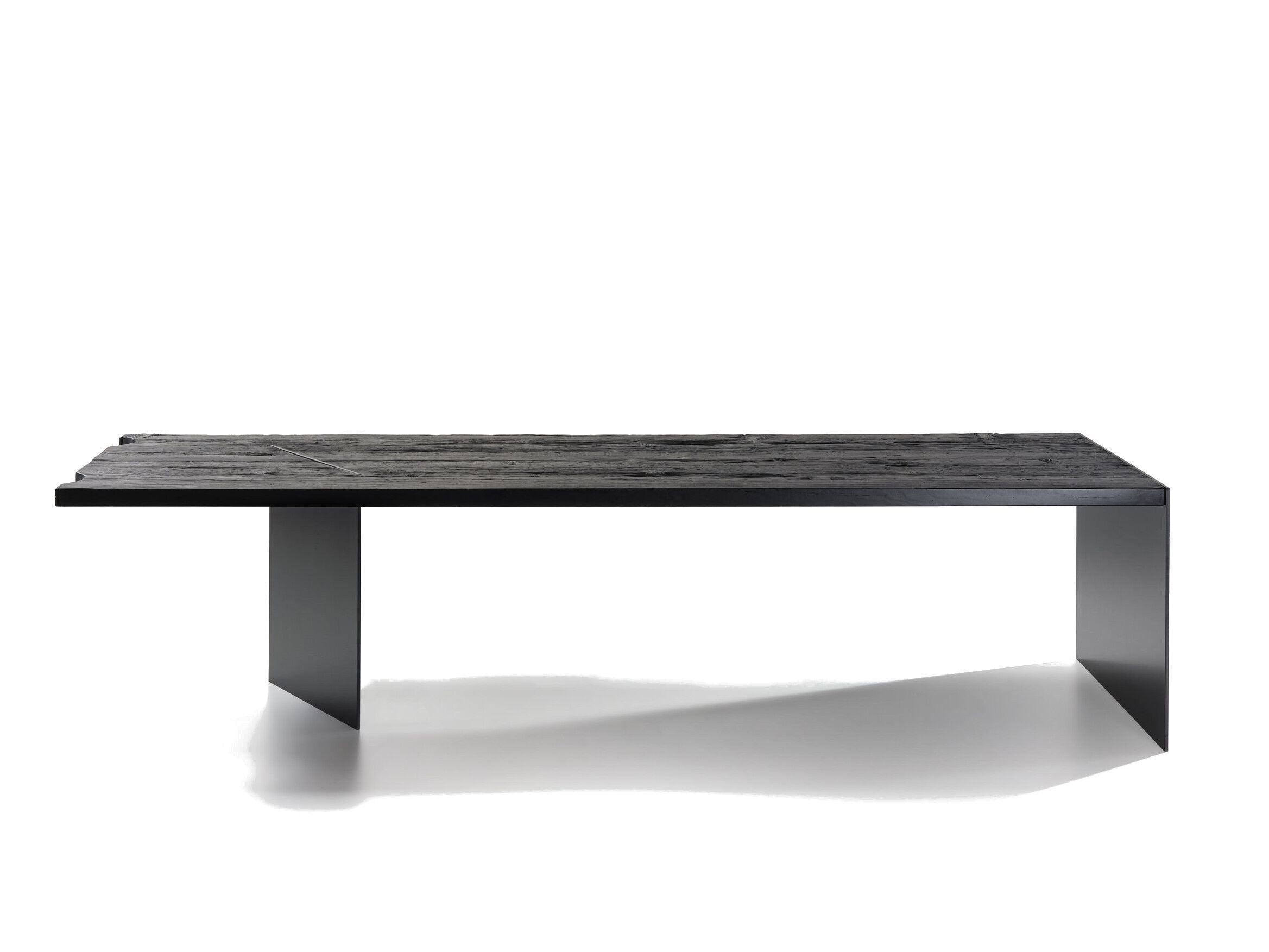 Прямоугольный обеденный стол из металла и дерева Naturedesign Origin ARCH-00135330