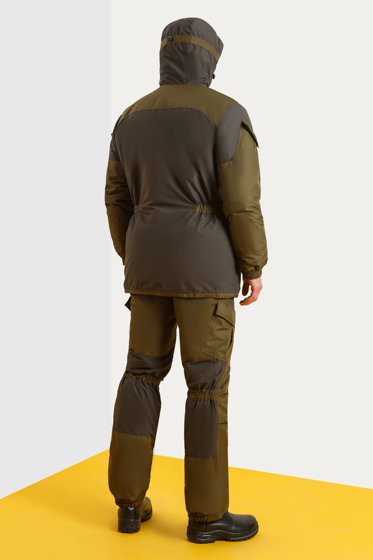 63935 Костюм  зимний хаки West Fishing  Зимняя спецодежда Santreyd  - Вид №13