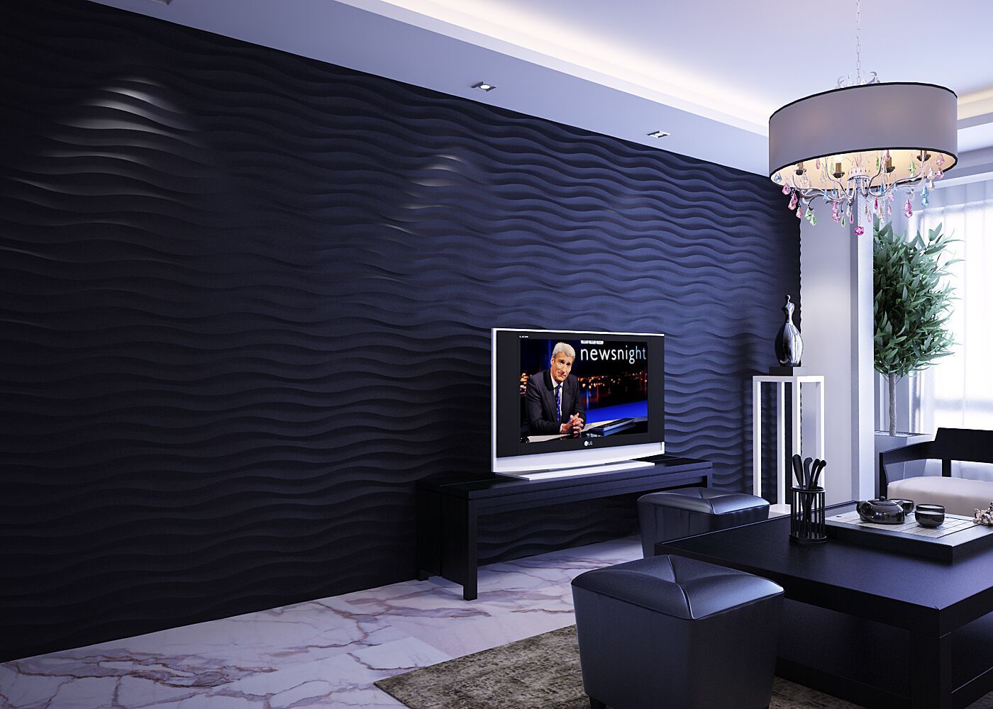 Трехмерное гипсовое покрытие WallDeco M-Modern ARCH-00142338 - Вид №2