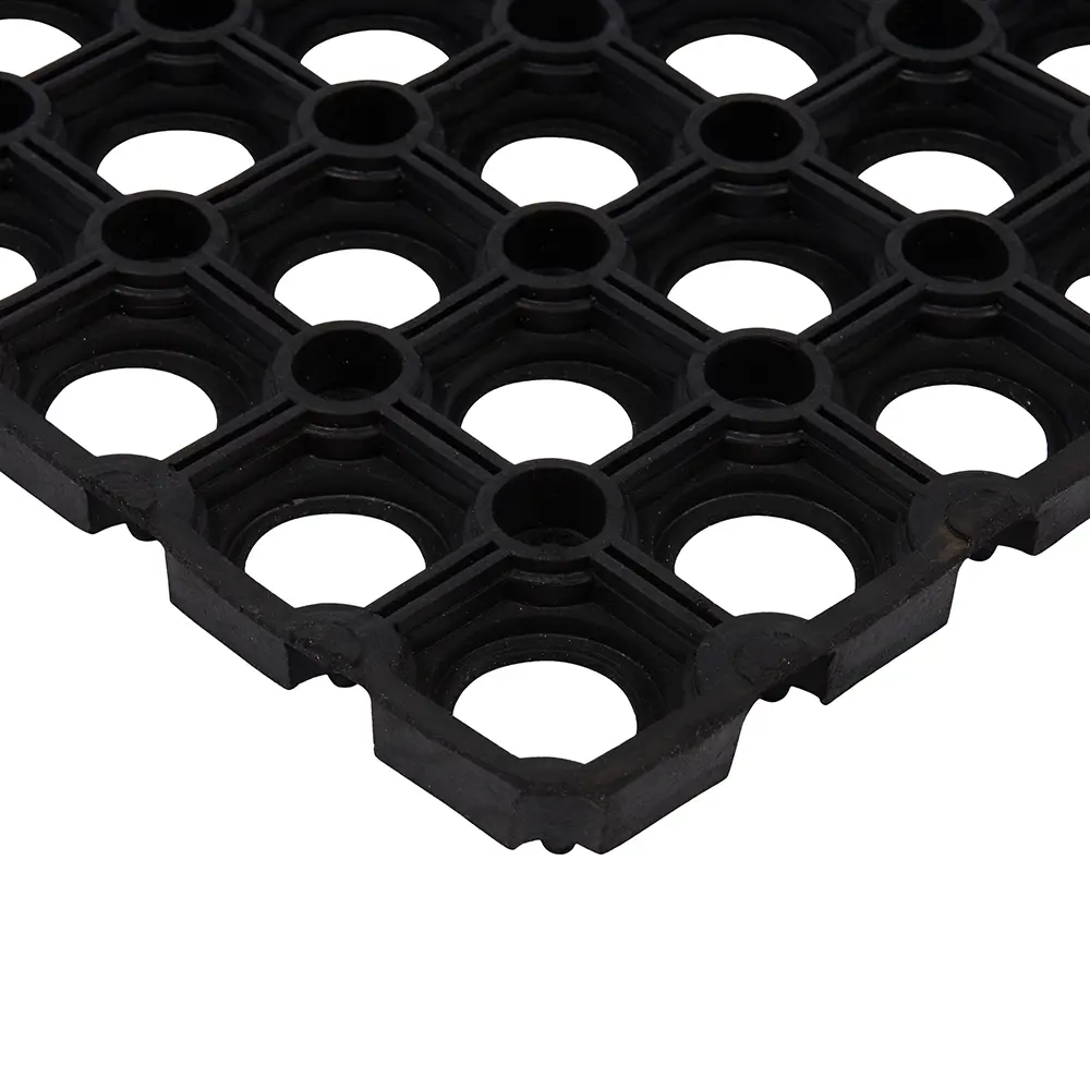 Коврик грязесборный резина Vortex 80x120 см цвет черный STLM-2192312 - Вид №3