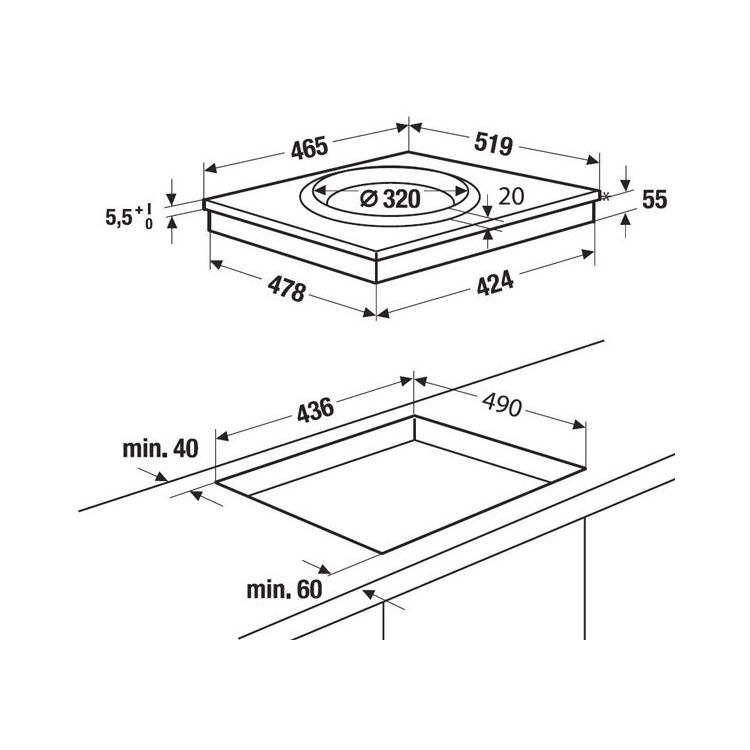 Панель варочная (без упаковки)/ VarioLine Kuppersbusch sun-id-376512 - Вид №1