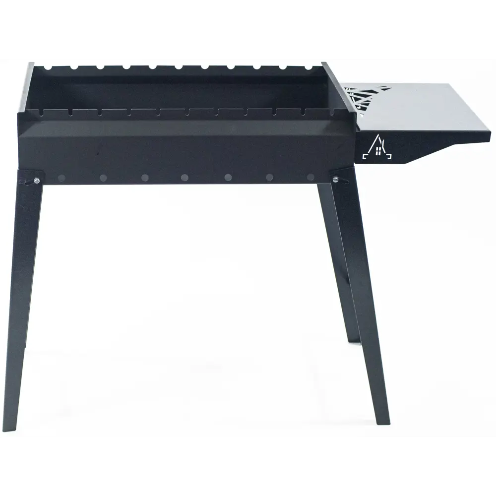 Мангал Дачный сезон Турист Т-60 82x38x64 см сталь черный Santreyd STLM-2013977 - Вид №1