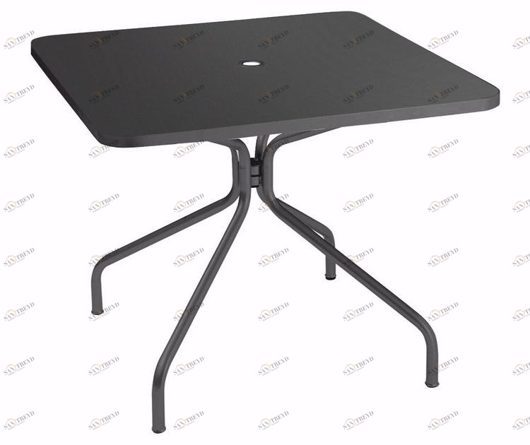 emu Квадратный стол из листового металла Solid sun-id-1404065