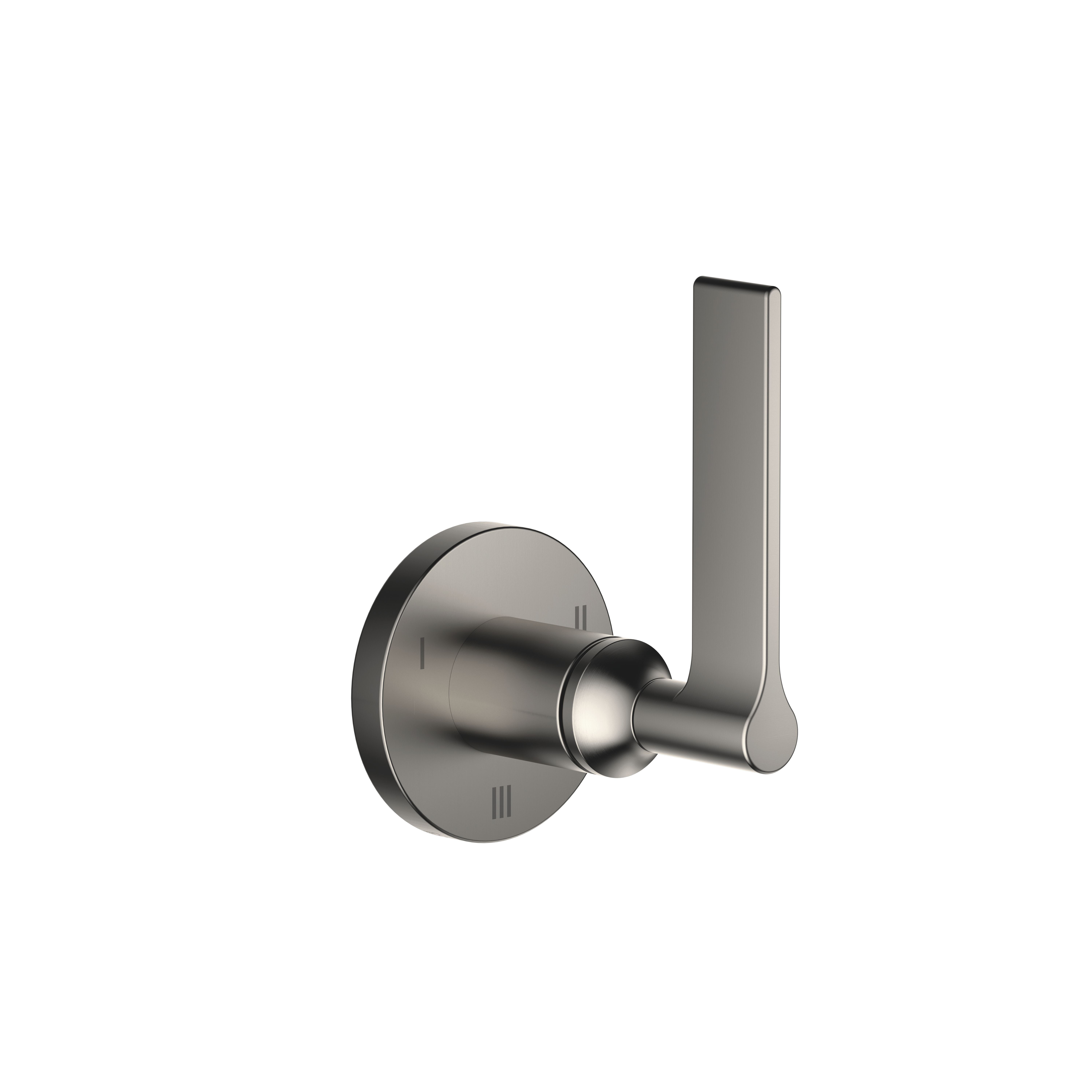 Скрытый трехходовой переключатель VAIA — матовая темная платина DornBracht 36210819-99