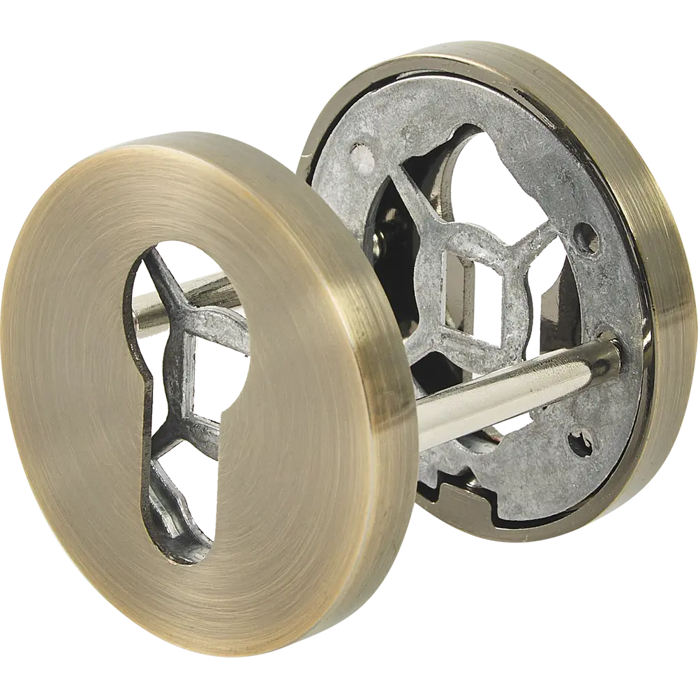 Накладка под цилиндр Punto BK6.R.RS52 цвет бронза 2 шт STLM-2037805 - Вид №2