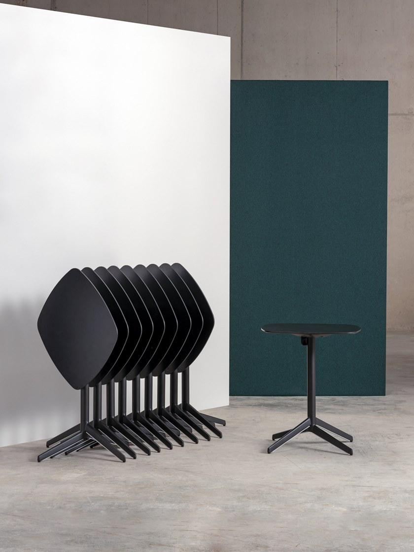 ENEA Квадратный стол со складывающейся столешницей из алюминия и hpl Pile sun-id-1427550 - Вид №8