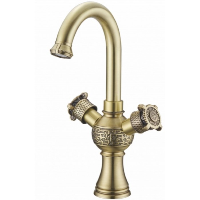 Zorg A 2007U-BR смеситель для умывальника Смеситель для кухни Zorg 242 х 130 мм  - Вид №1