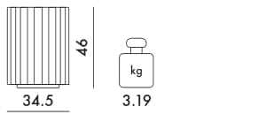 Низкий стул из инженерного пластика Kartell COLONNA ARCH-00017504 - Вид №4