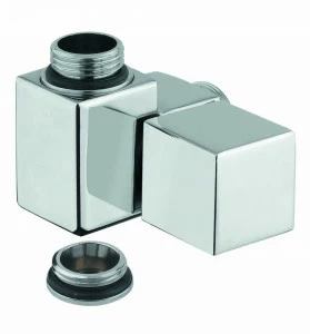 Carlo Poletti V55610BSX Клапан комбинированный, правый или левый, с подключением для медной или пластиковой трубы.