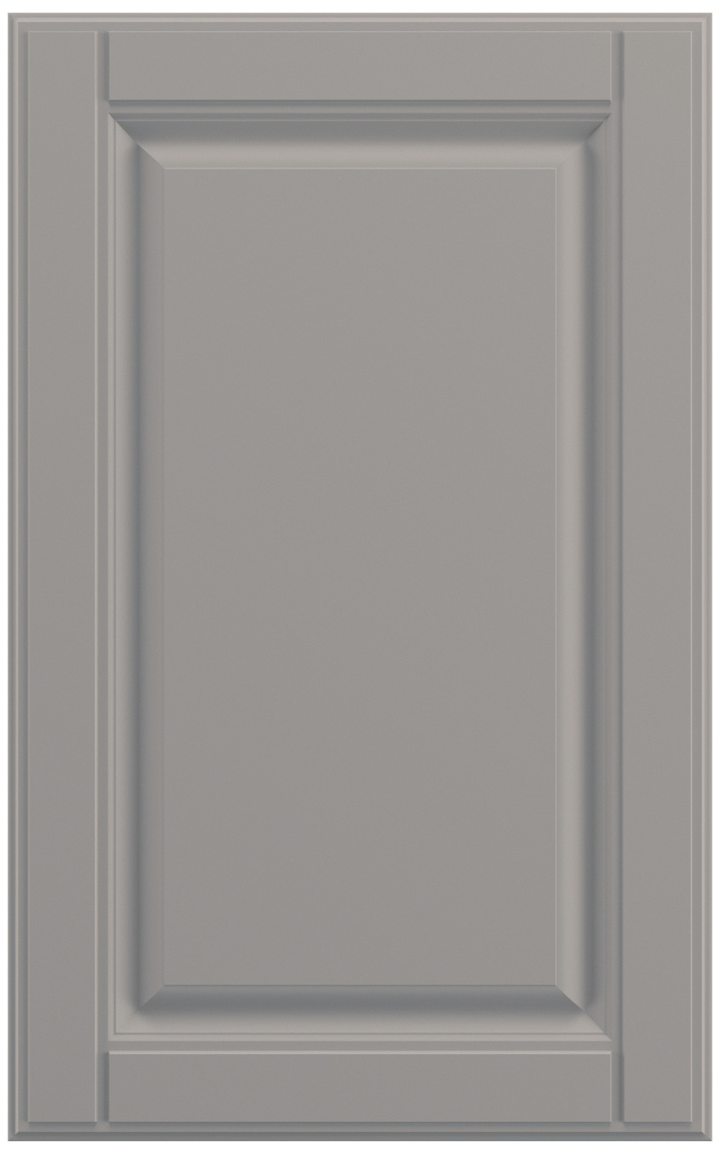 Фасады для кухни Кантри Фрезеровка «Прямоугольник Фолк» Кварц софт №504 SIDAK SIST1896-218