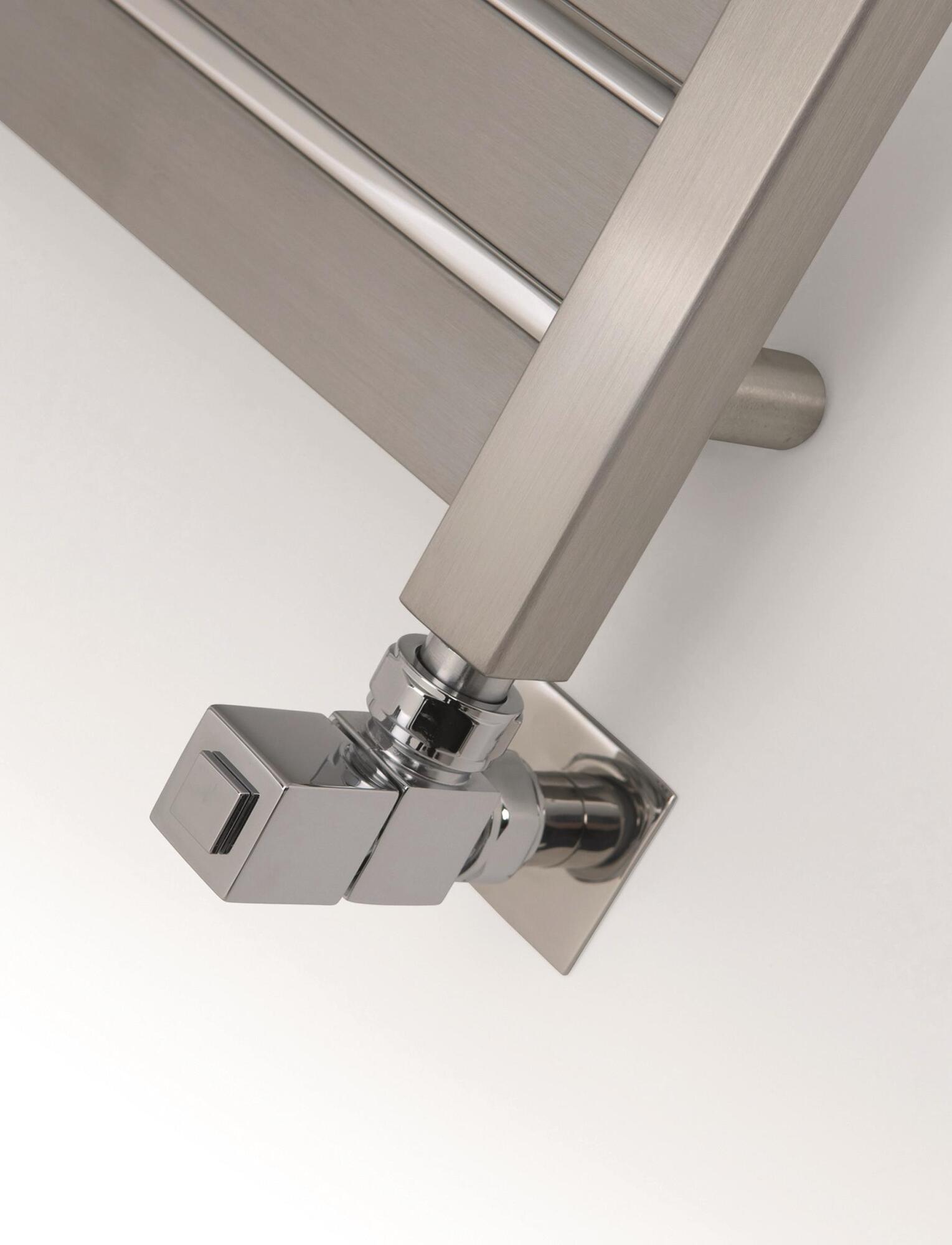 Полотенцесушитель Hammam ZENITH Stainless steel  комбинированный; электрический или водяной Сталь  - Вид №15