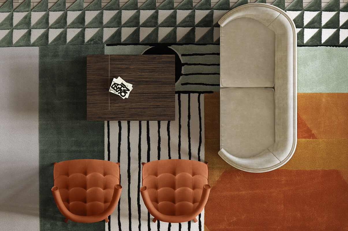 Симбаруг RUG'SOCIETY Geometric 18_746 - Вид №7