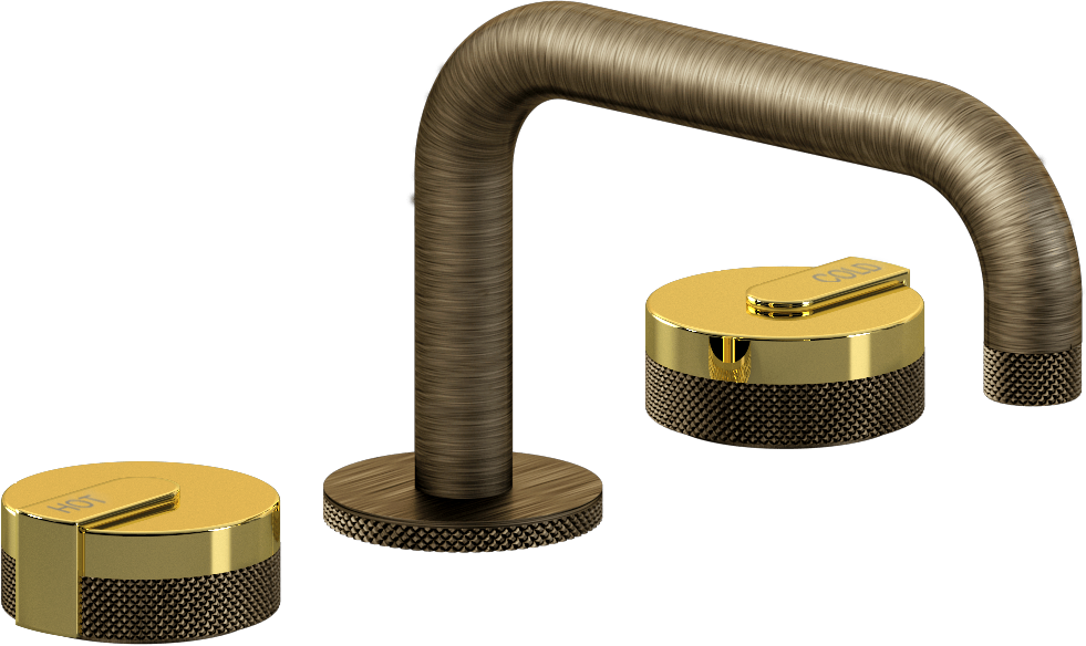 E-11510-R1AU-L1AU-VBB Смеситель для умывальника на 3 отвертия GRAFF MOD+