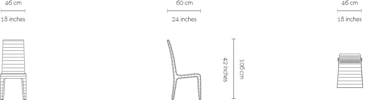 MORADA Кожаное кресло с высокой спинкой Salto Salto dch Saltö - Вид №5
