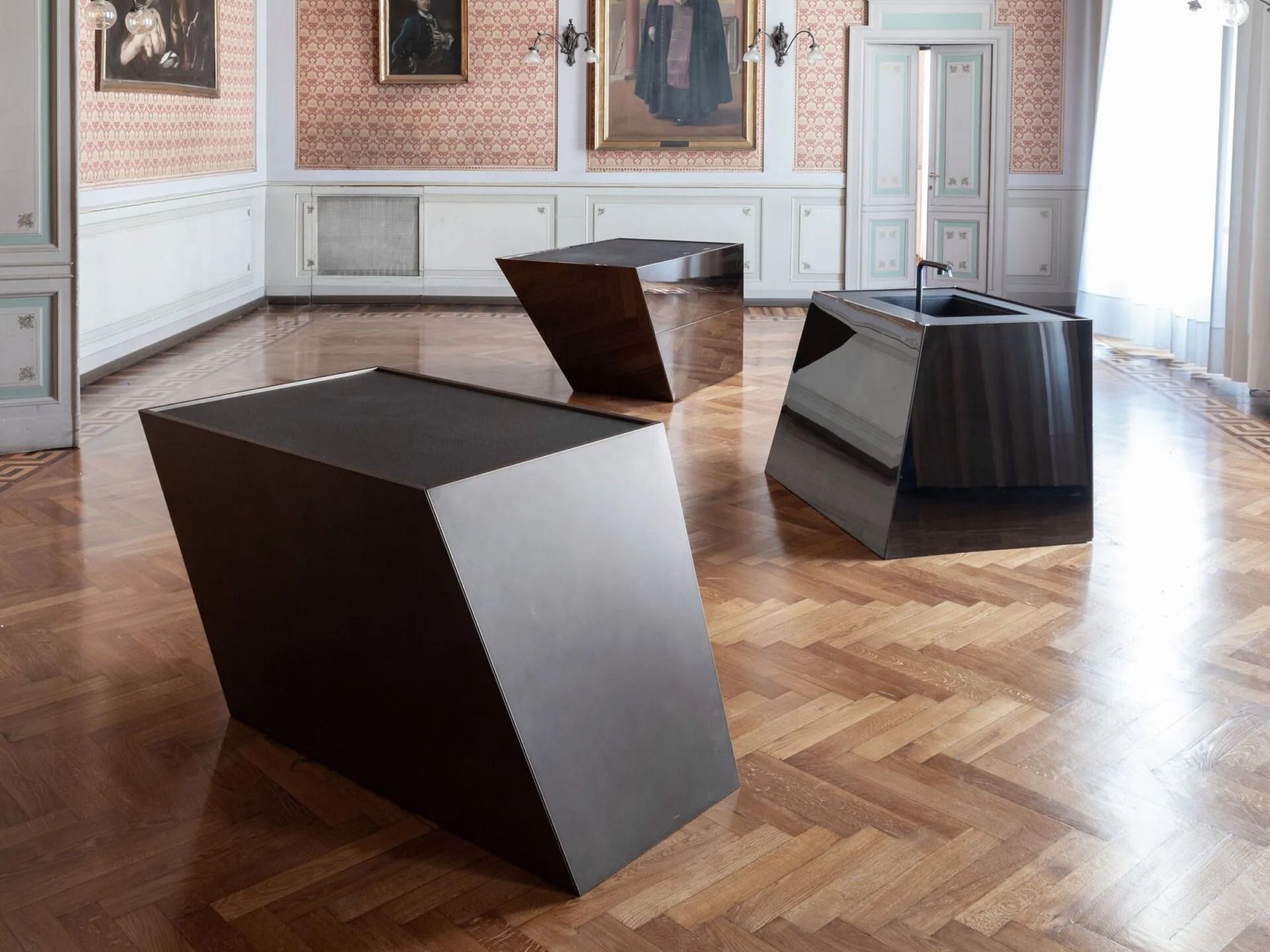 Стальная кухня TM Italia Cucine IMPEXA ARCH-00082661