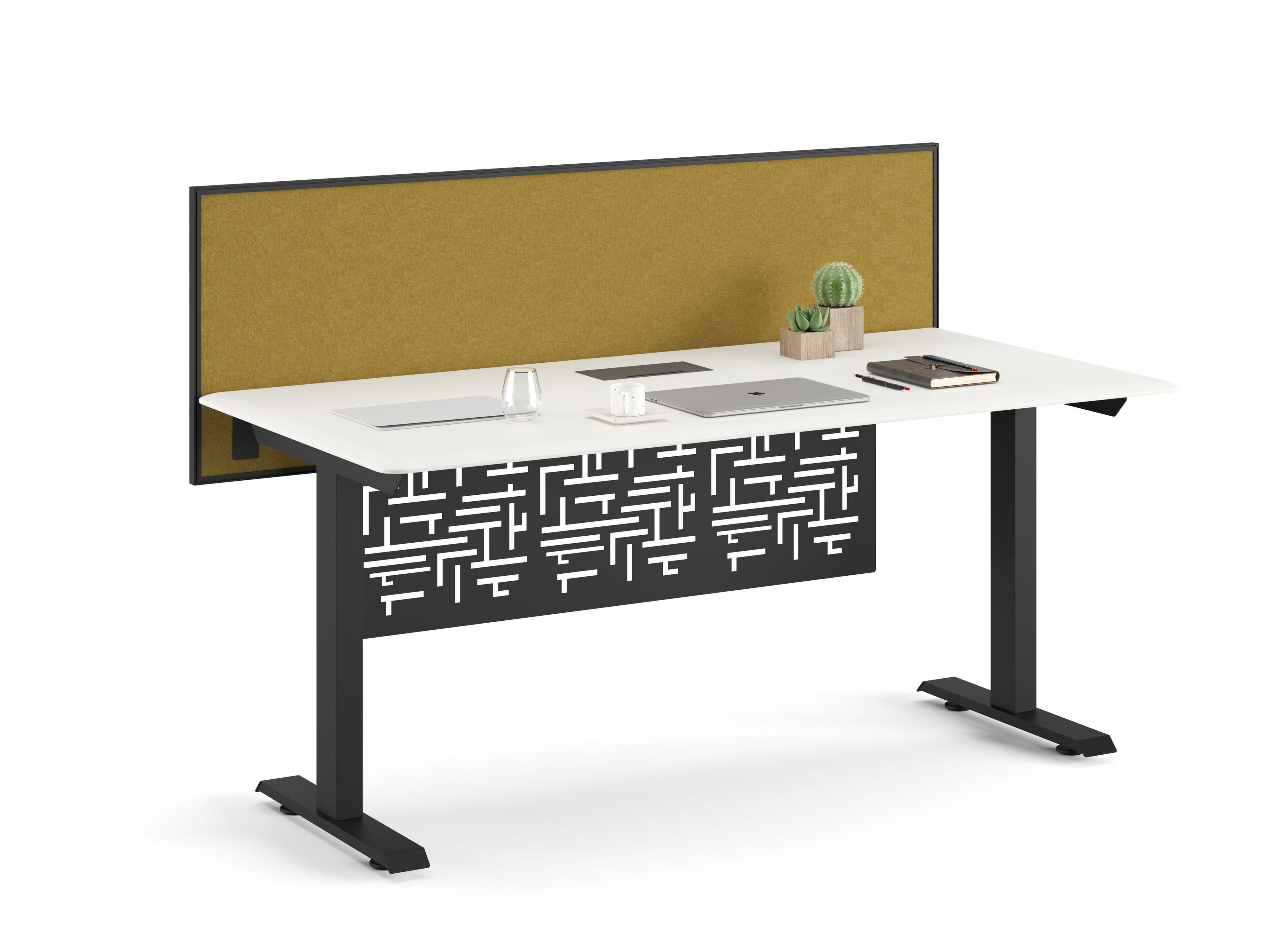 Прямоугольный стол со звукопоглощающими перегородками Ersa THOR ARCH-00027276 - Вид №1