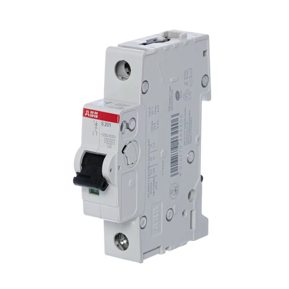 Автоматический выключатель ABB S201 1P C10 А 6 кА 2CDS251001R0104 STLM-2002058