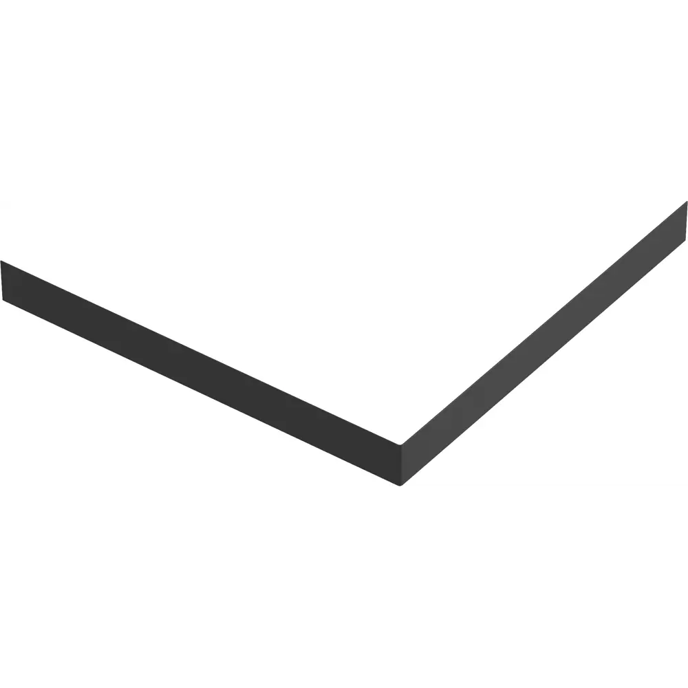 Экран для душевого поддона Marble квадратный 100x100 см цвет черный Santreyd STLM-2067014